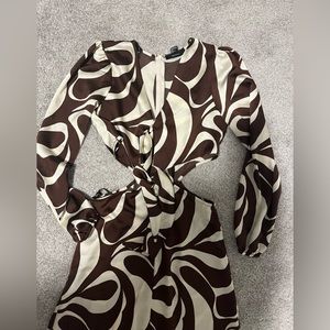 Chocolate cream dress